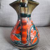 Vintage signed vase in Italian ceramic