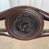 Paire de chaises en acajou XIXème siècle