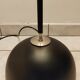 Lampadaire vintage champignon orange 1980