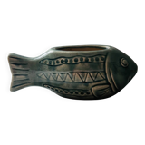 Fish vase graphic decor