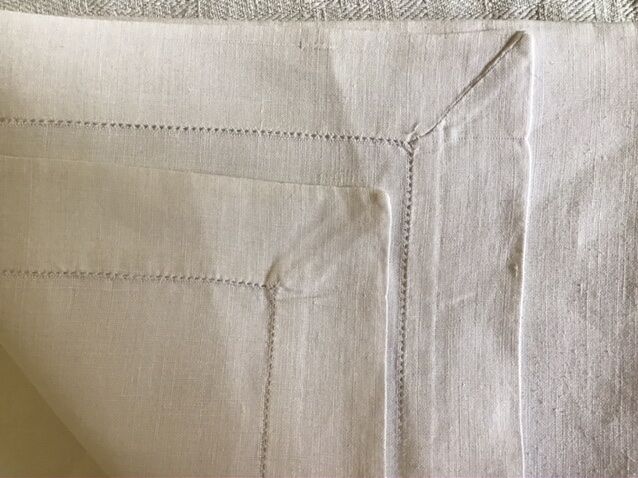 Tablecloth marked JAS