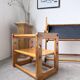 Bureau et chaise enfant pin Bauhaus