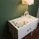 Vintage wooden bedside table