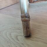 Wicker magazine rack