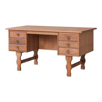 Oak mid-century danish desk