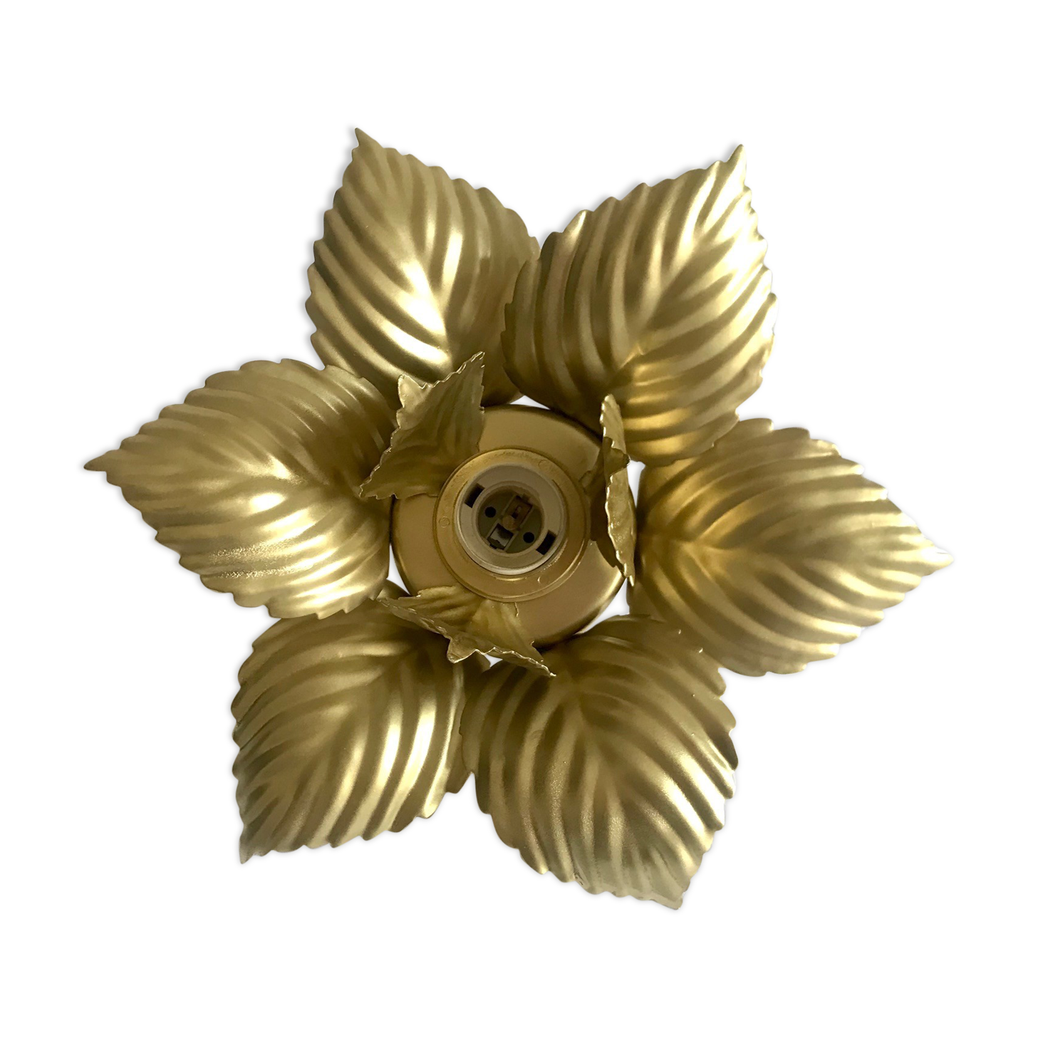 Masca golden flower wall lamp