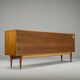 Mid-Century Type 214 Sideboard in Teak by Heinrich Riestenpatt for RT Möbel