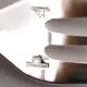 Christofle Marly, 12 silver-plated cake forks, 15.8 cm, excellent condition.