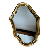 Vintage shell gold mirror