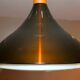 Scandinavian hanging vintage 50/60 in aluminum and teak gloss