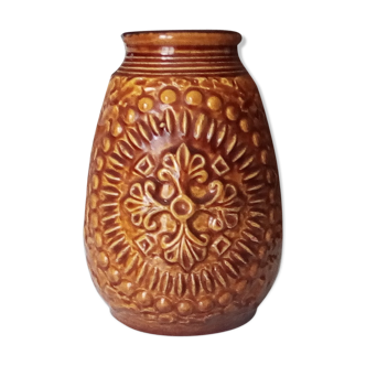 Vase encéramique vernissée West germany