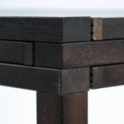 Bernard Vuarnesson desk or dining table with reversible and extendible tops, 80s