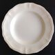 Four soup plates Ivory service/Faienceries de Sarreguemines/vintage 50