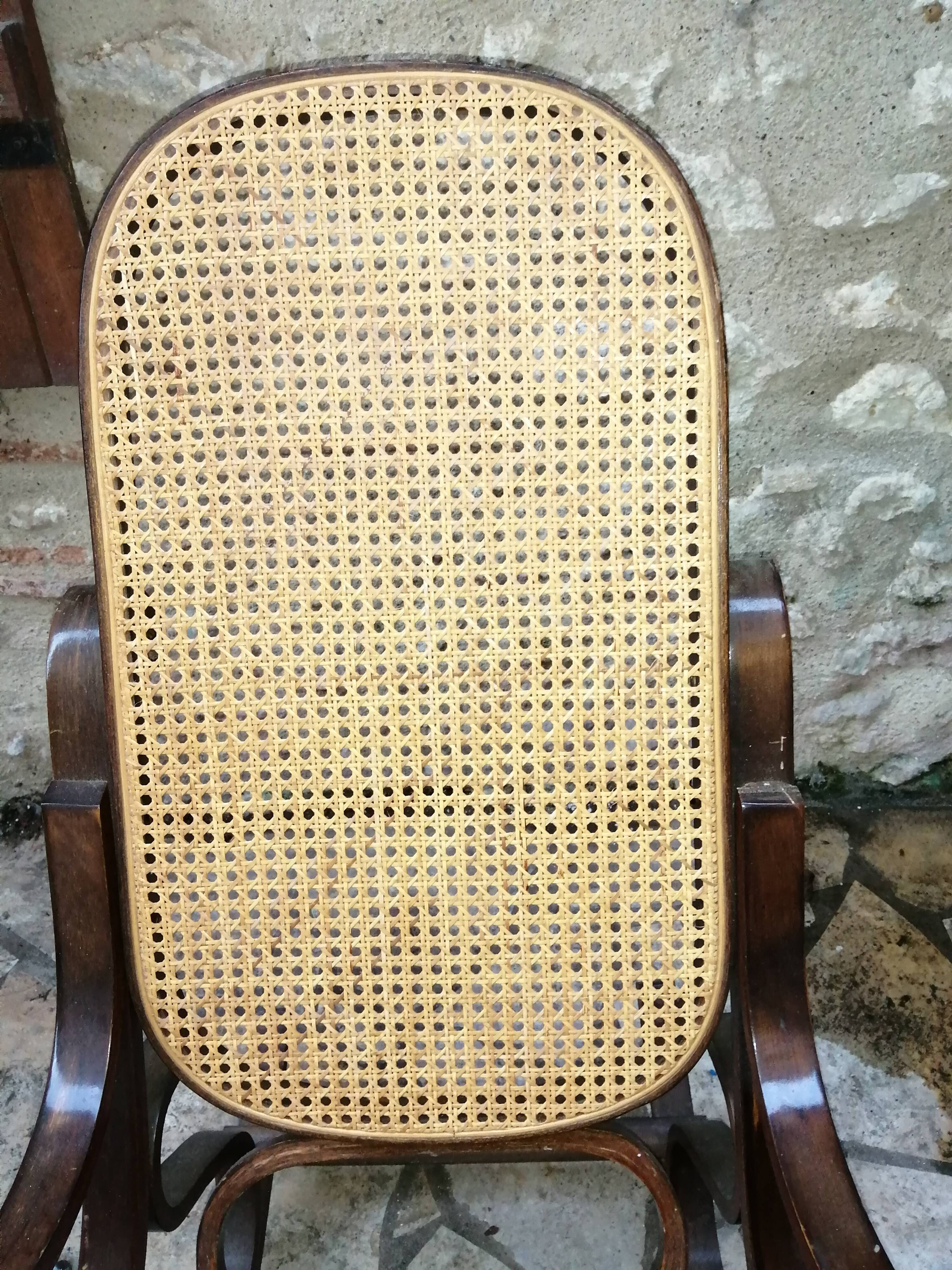 Vintage rocking chair bentwood chania