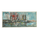 Jaren '70 schilderij van Bandi