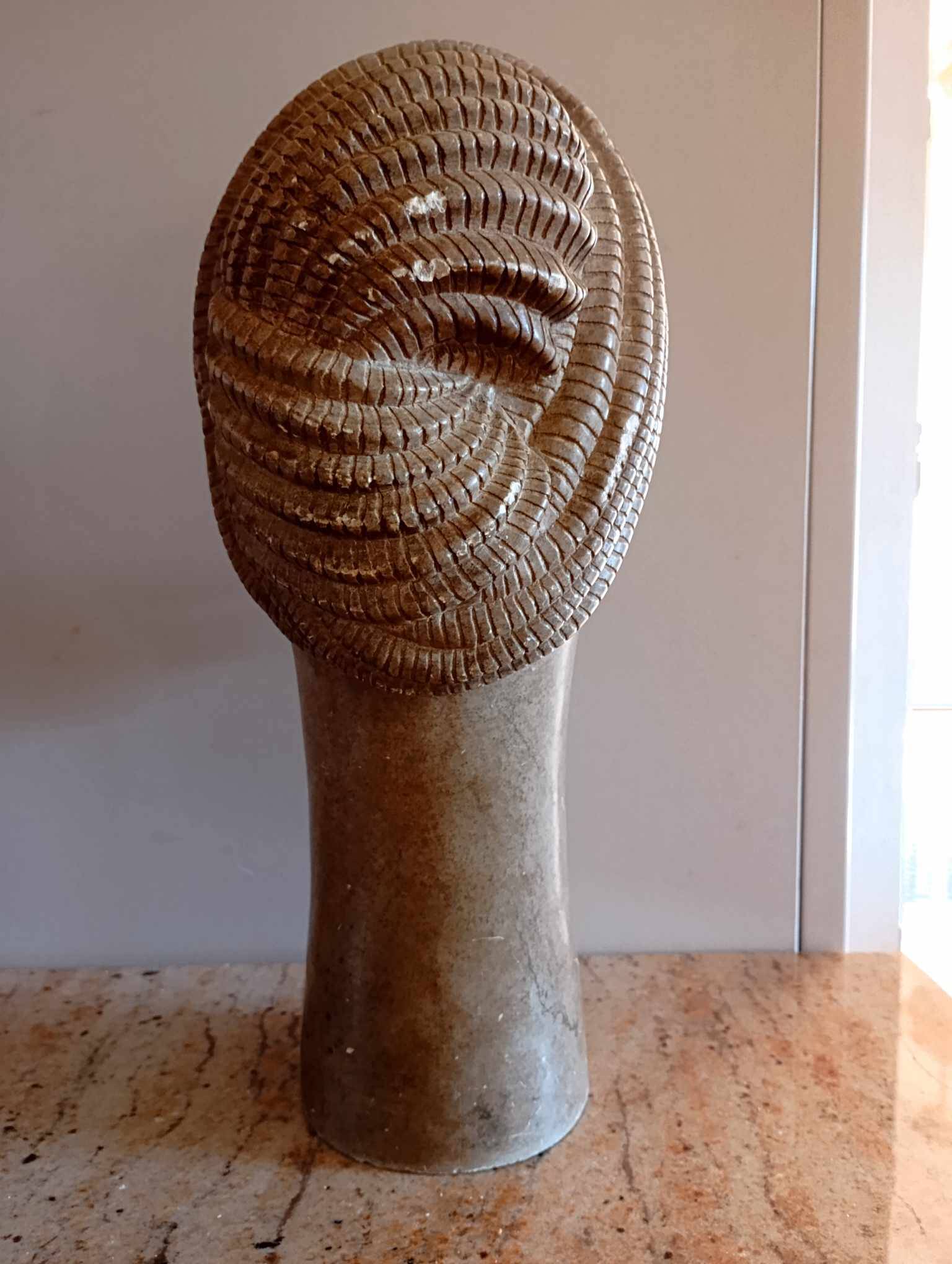 Stone sculpture from M'bigou