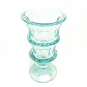Vase Art Déco, en verre, Pologne, années 1930