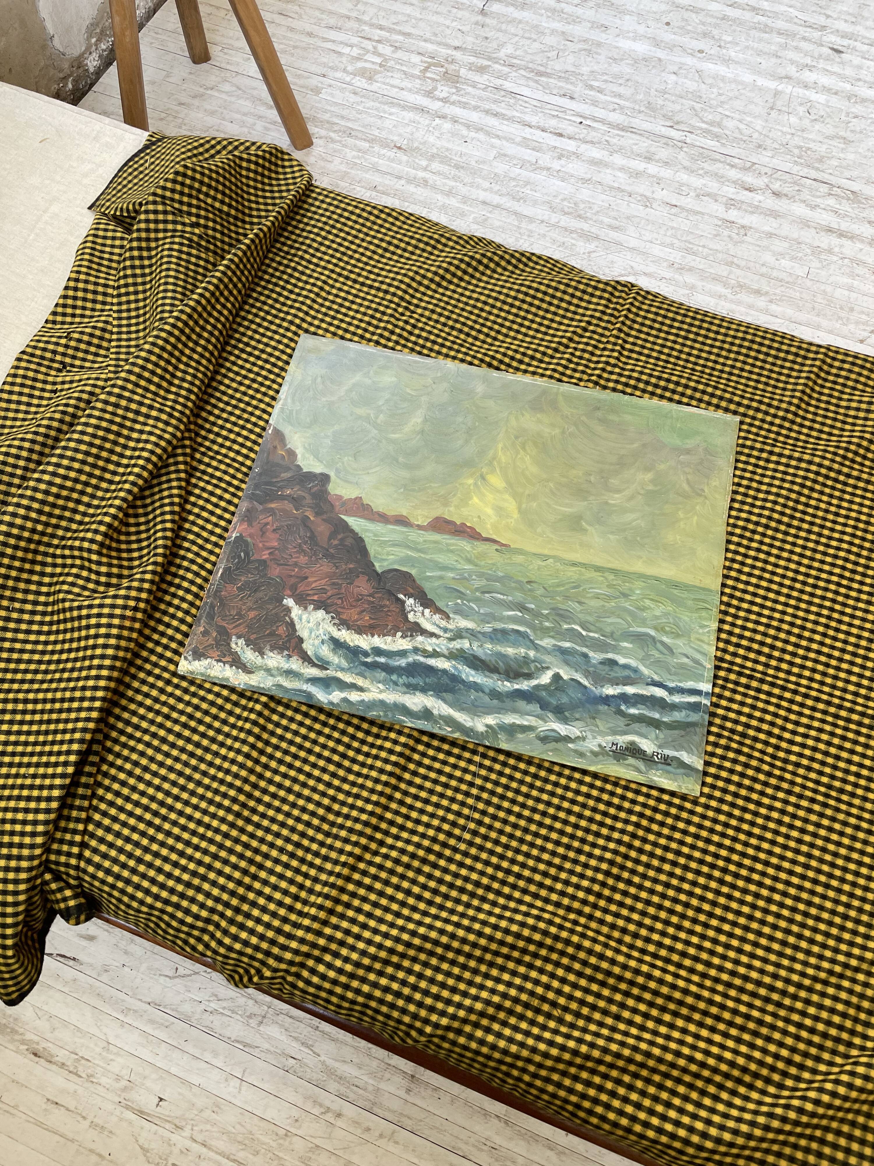 Sea oil paint 46 x 54 cm