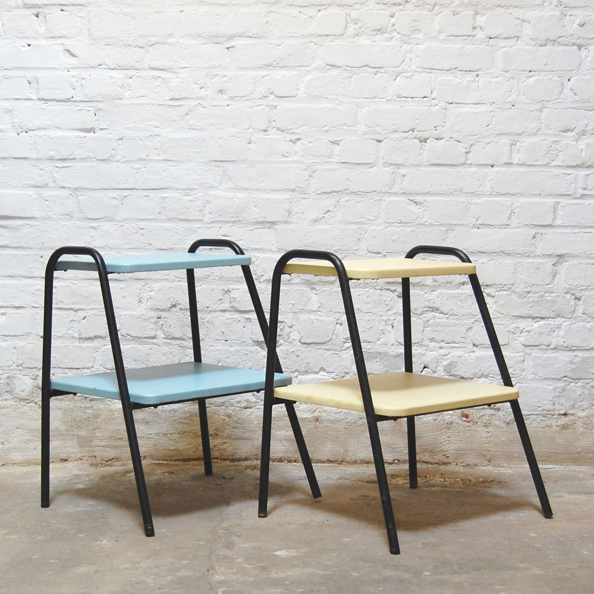Pair of bedside tables by Pierre Guariche for Trefac - Meurop 1958