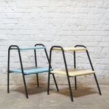 Pair of bedside tables by Pierre Guariche for Trefac - Meurop 1958