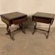 A pair of  side tables, 1950s