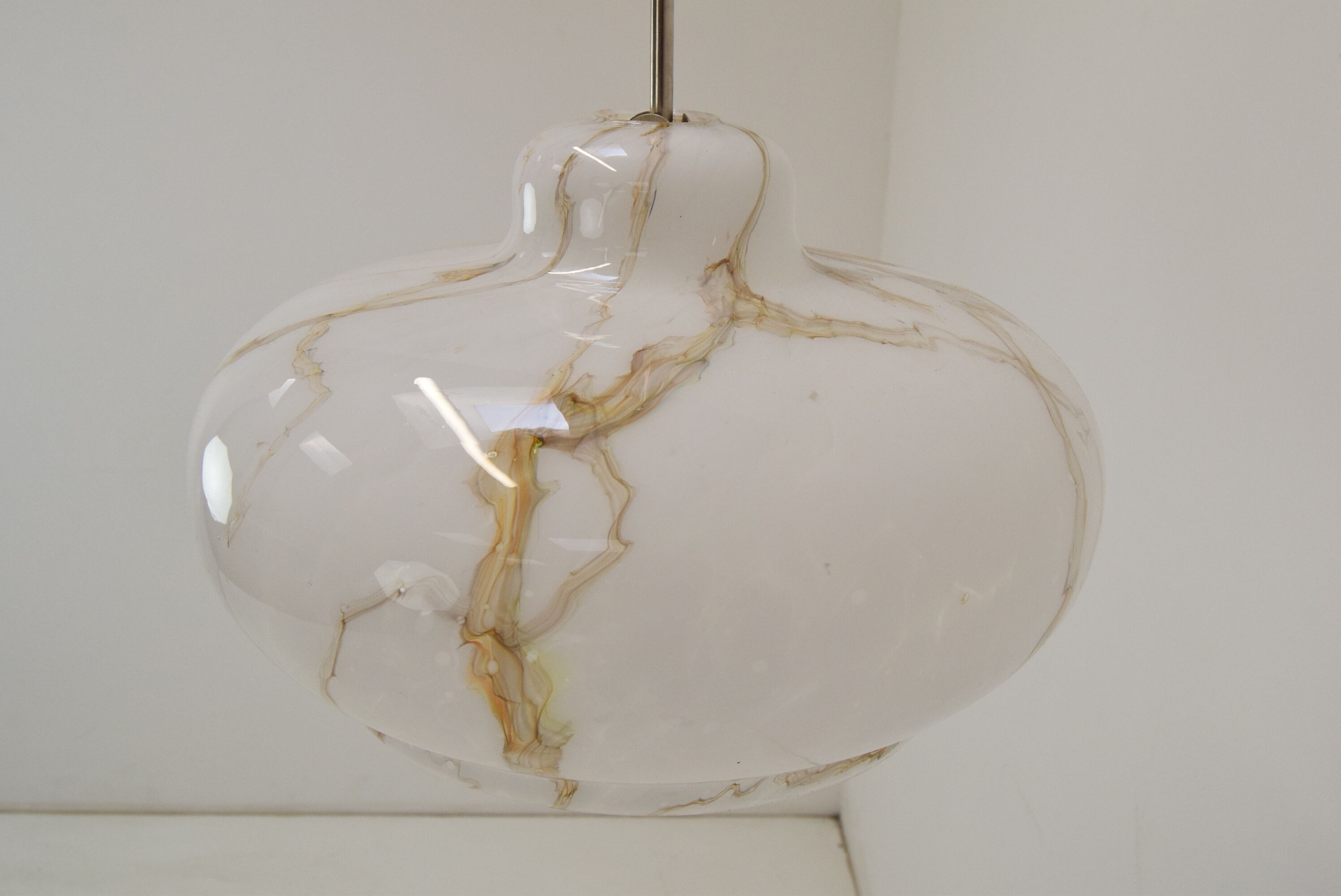 Mid-century glass pendant 1960's