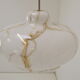Mid-century glass pendant 1960's