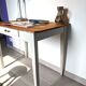 Old country pine side table