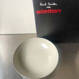 Paul smith for stelton stainless steel with grey enamel bowl never used nib