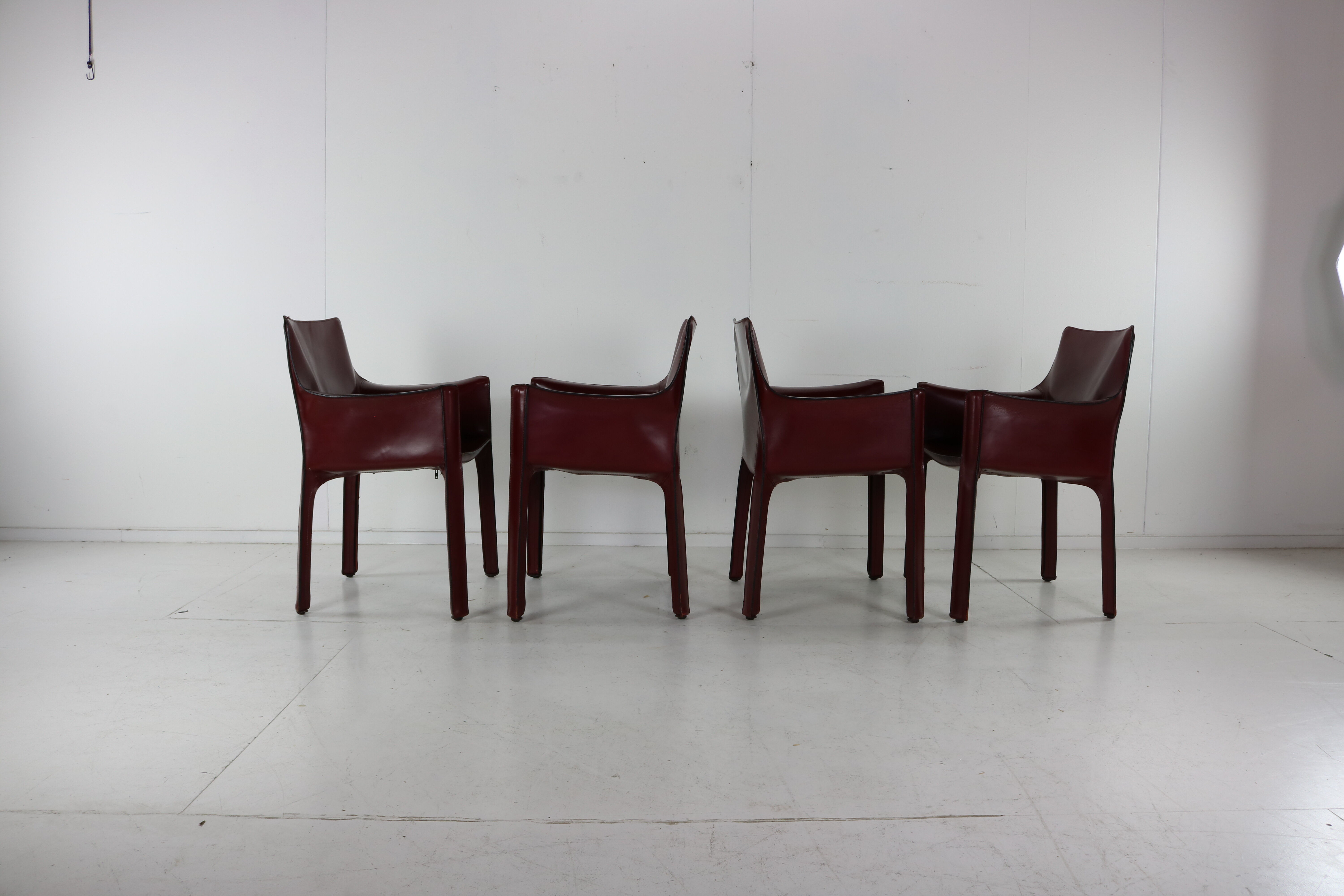 413 Chairs by Mario Bellini for Cassina Italy