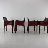 413 Chairs by Mario Bellini for Cassina Italy