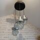 Vintage waterfall pendant light