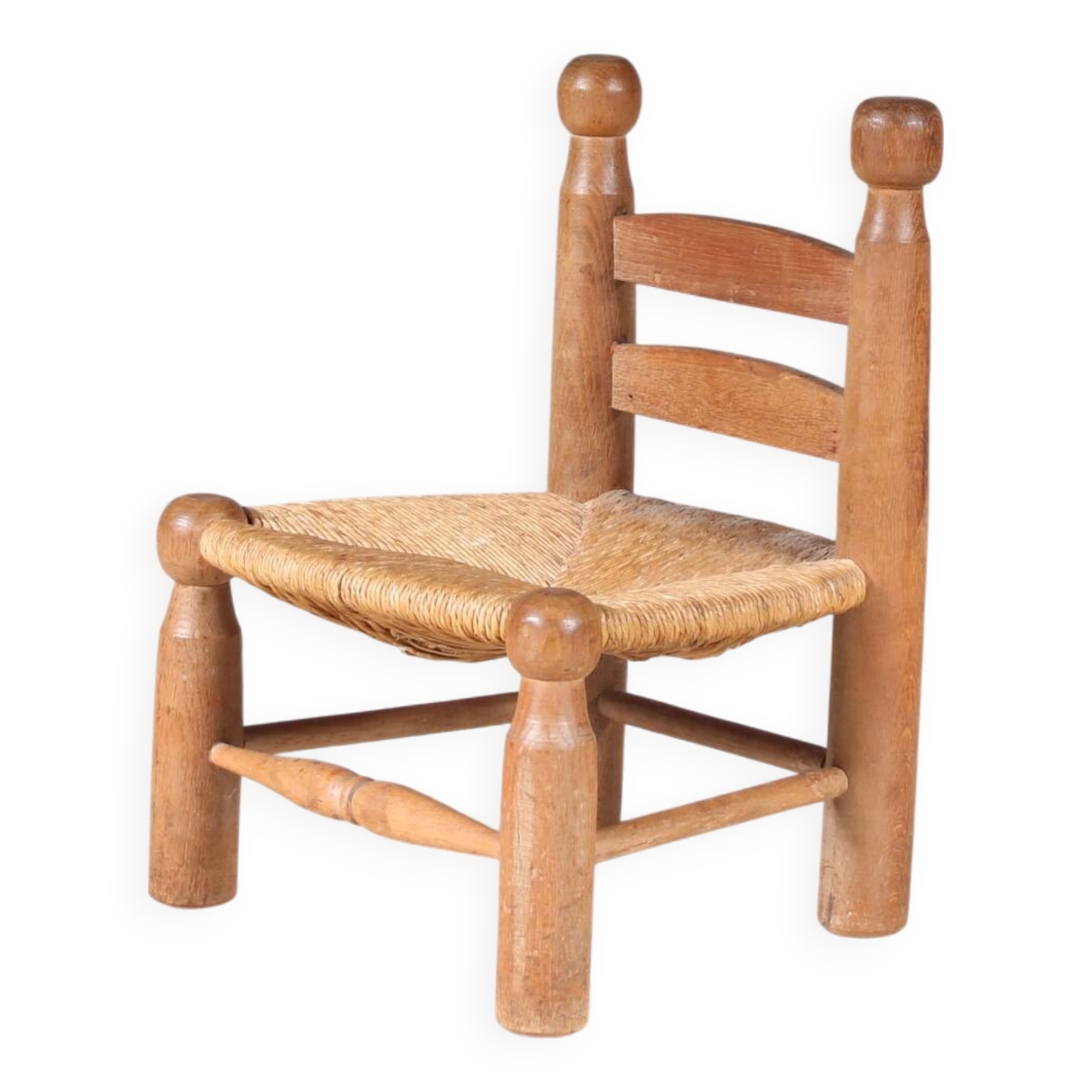 1950s French fire side chair