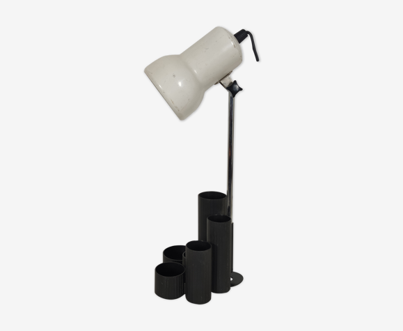 Lampe organiseur de bureau vintage années 70