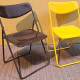 Pair of IKEA folding chairs from the 1980s