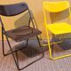 Paire de chaise pliantes Ikéa Années 80