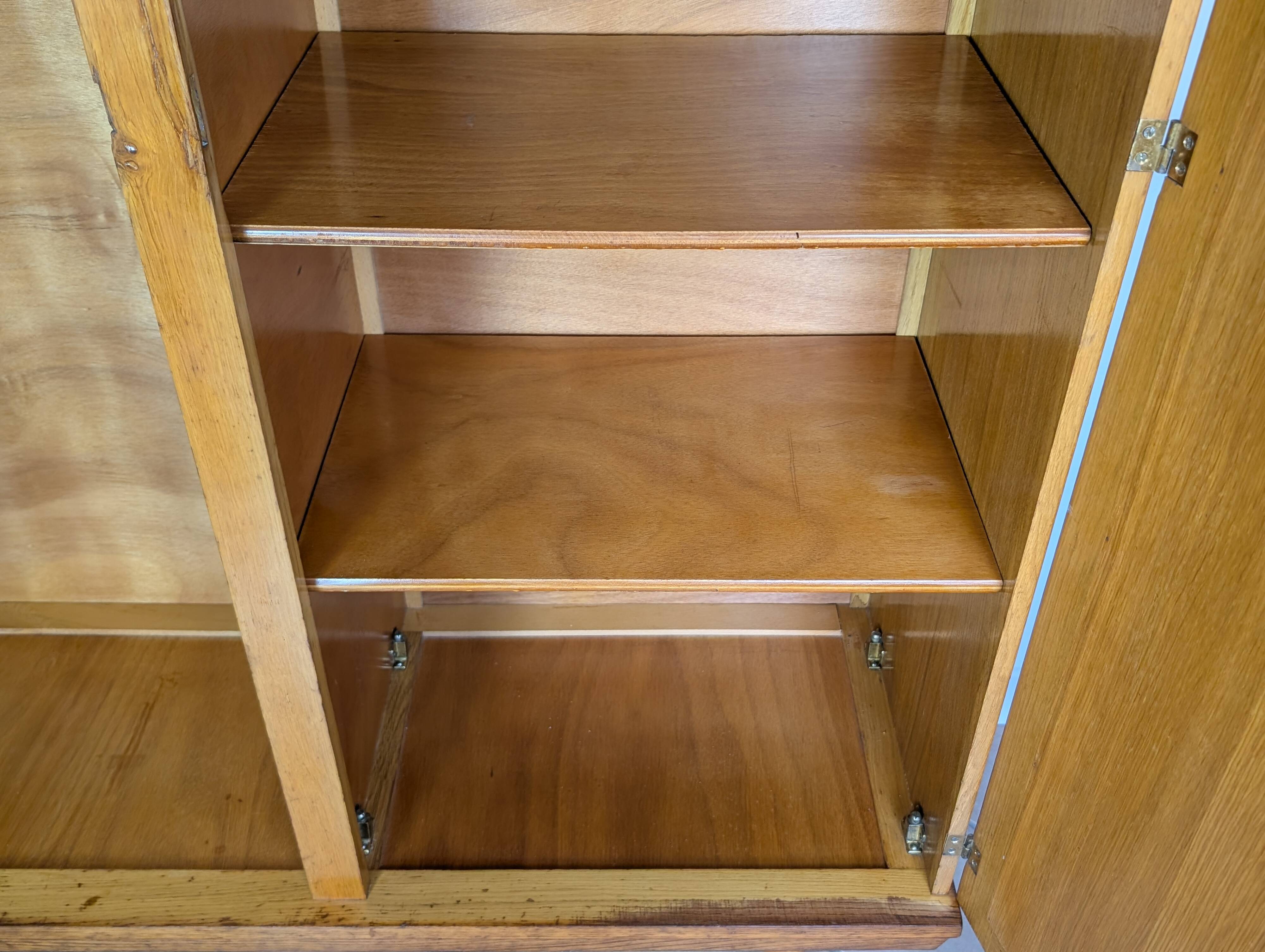 Wood and rattan wardrobe 60'