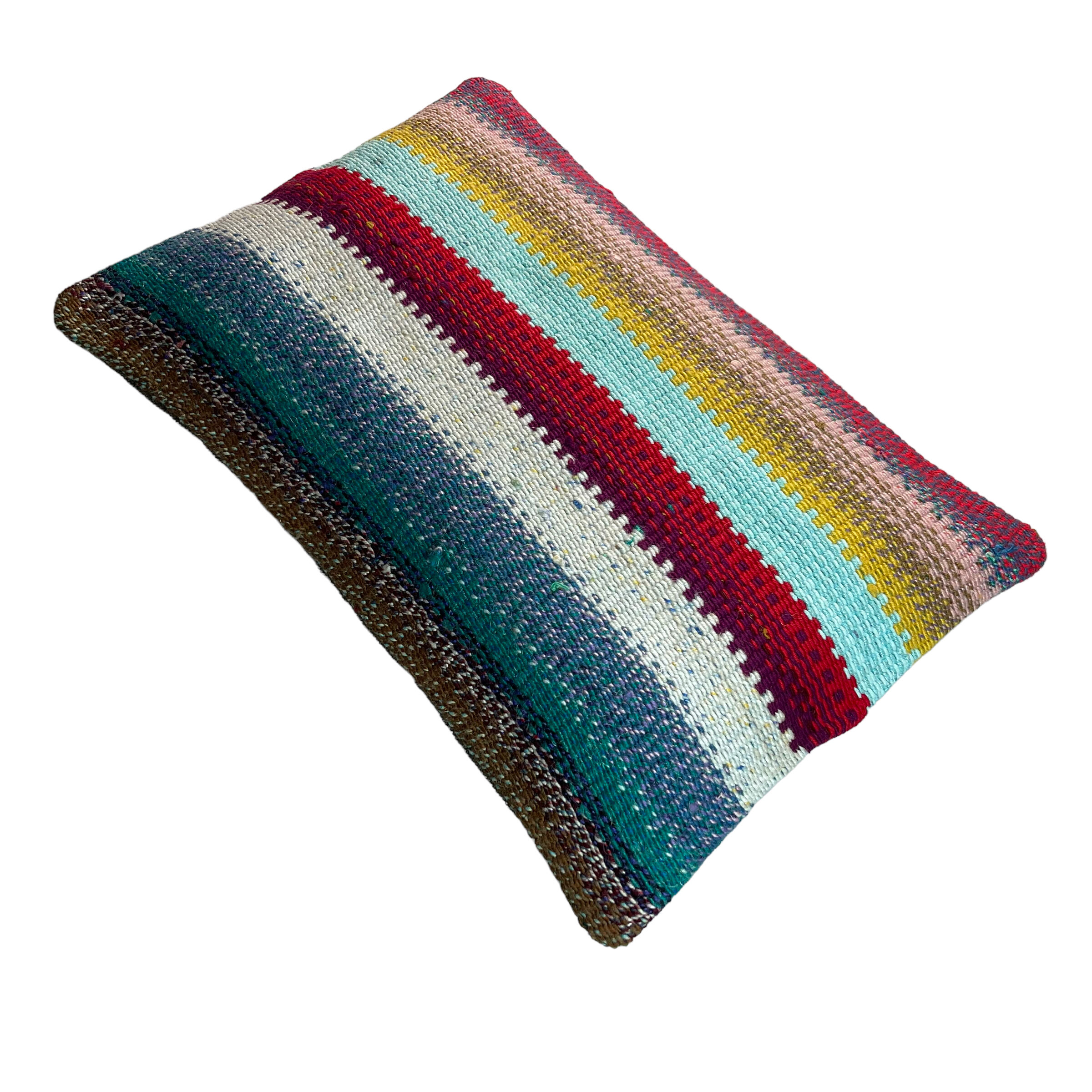 Housse de coussin turque faite à la main, 30 x 50 cm