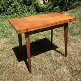 Old game wood table