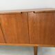 Buffet vintage unique en teck des années 1960, produit par Nathan au Royaume-Uni.