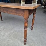 Beech farmhouse bistro restaurant table