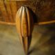 Oval Art Deco side table inlaid with a star, Sue & Mare style, circa