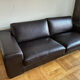 Canapé 3/4 places cuir Roche Bobois