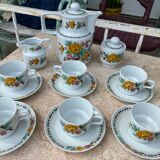 Complete German porcelain coffee service