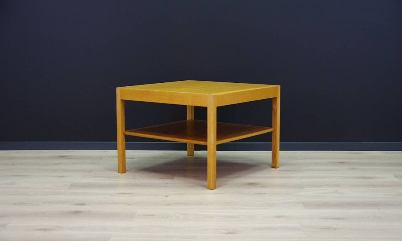 Ash coffee table, Danish design, 1960s, designer: Hans J. Wagner, manufactu