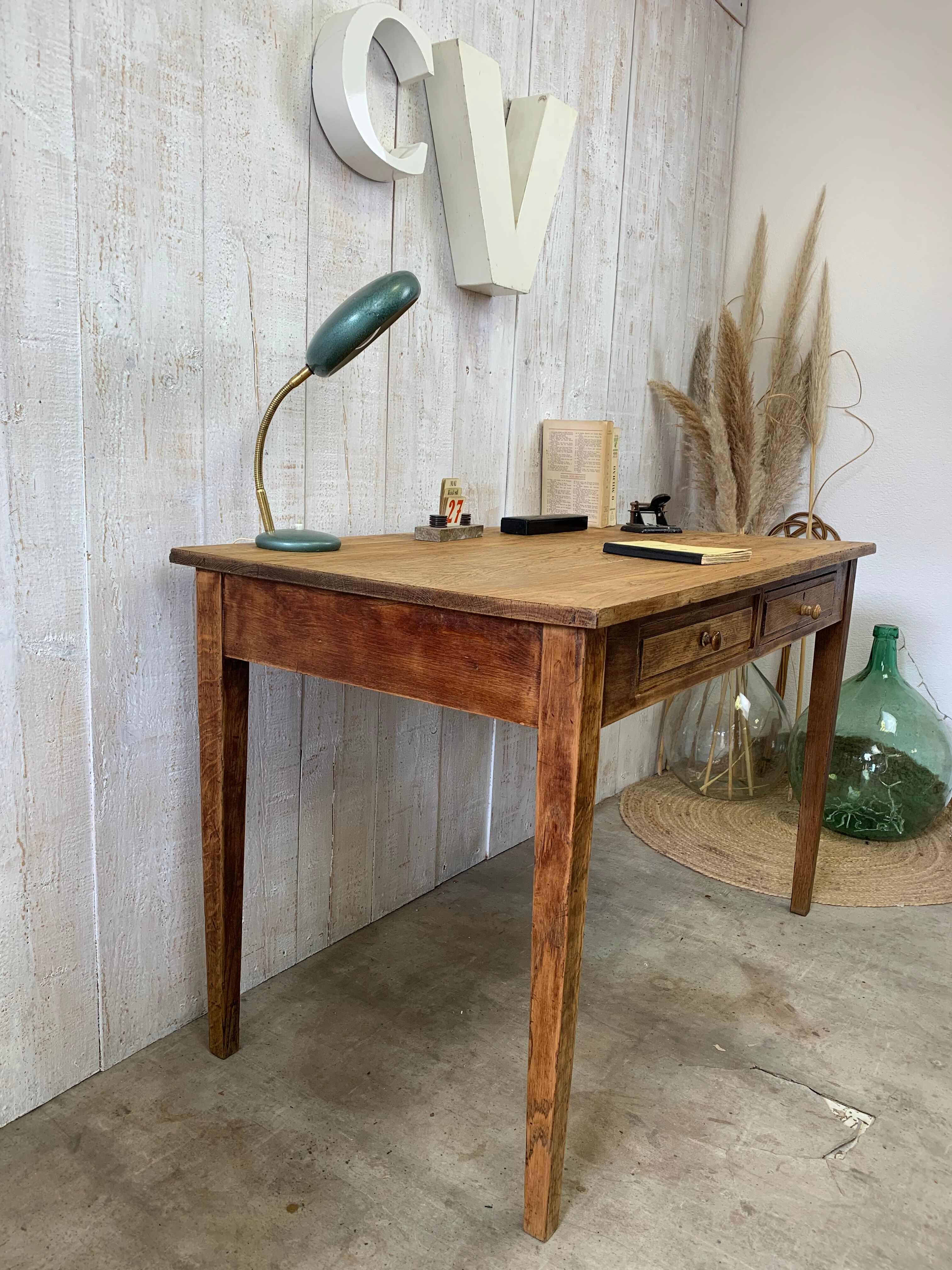 Vintage supervisor's desk