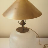 Golden metal lampshade lampshade