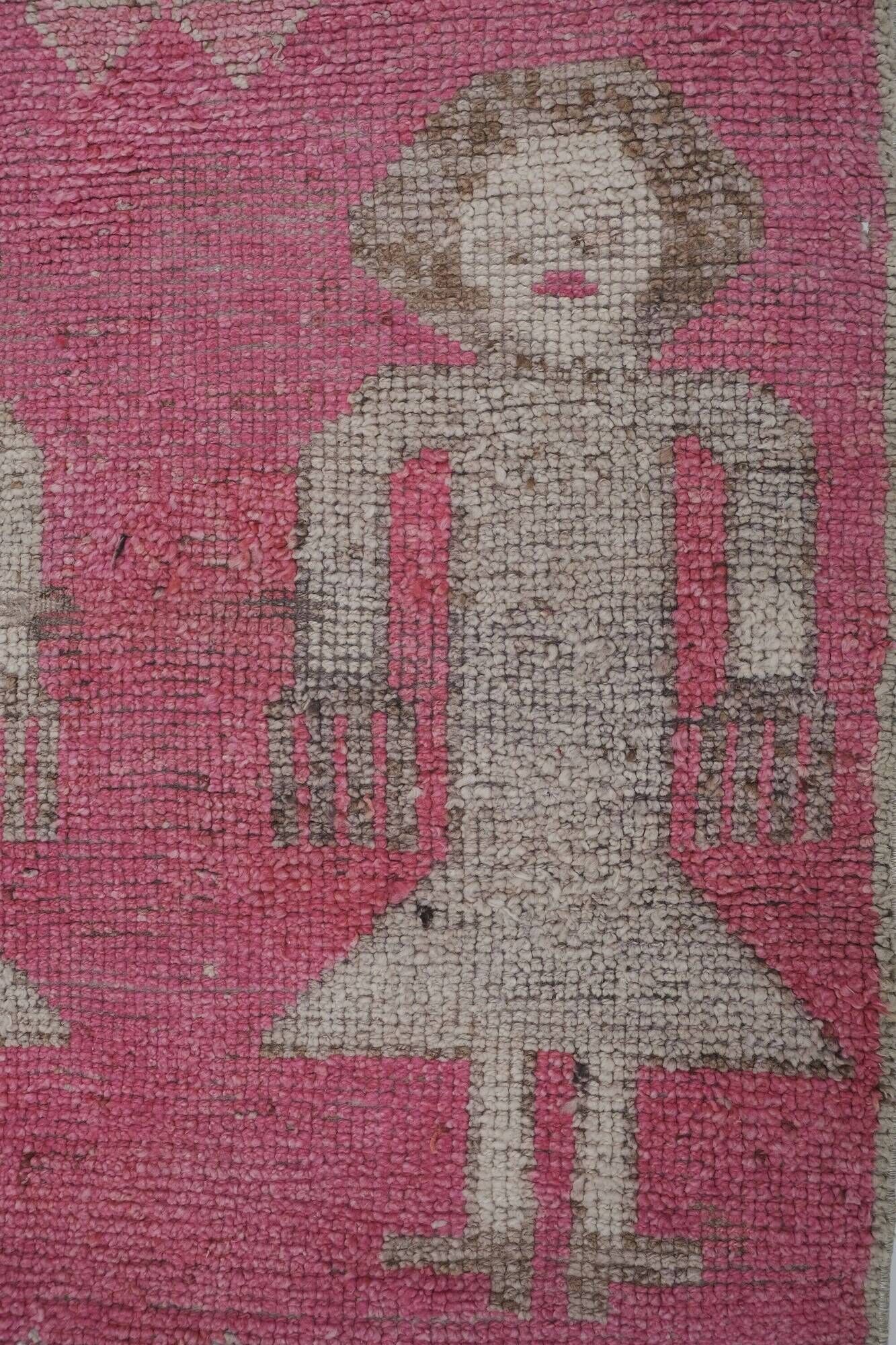 Tapis de couloir turc vintage 96x318 cm