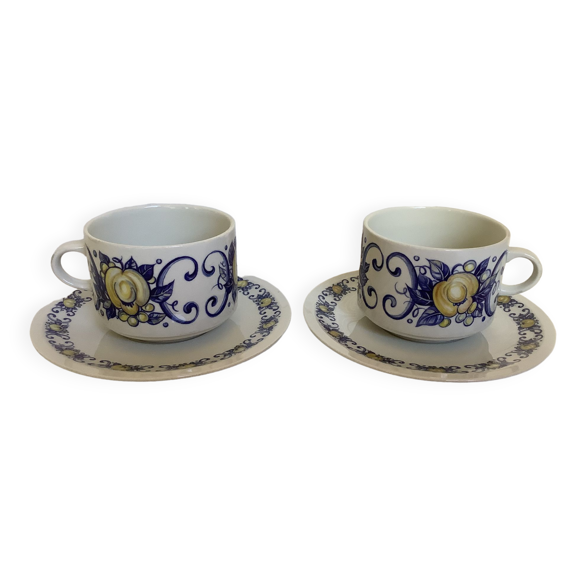 Pair large cups cadiz villeroy and boch