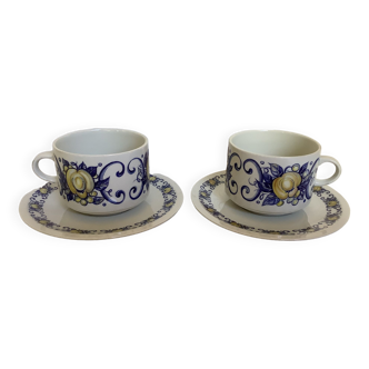 Pair large cups cadiz villeroy and boch